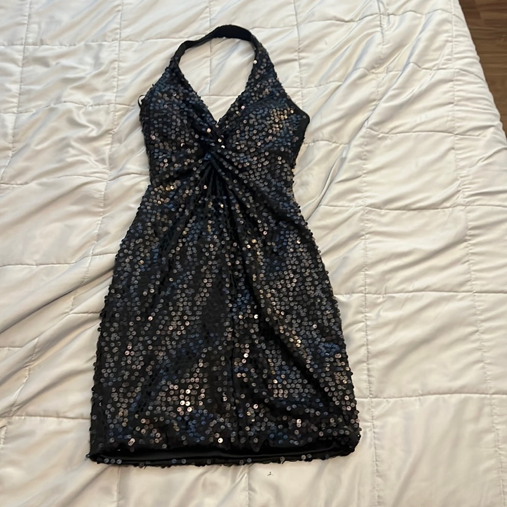 Only worn once, perfect condition, halter neck dress - Picture 1 of 1